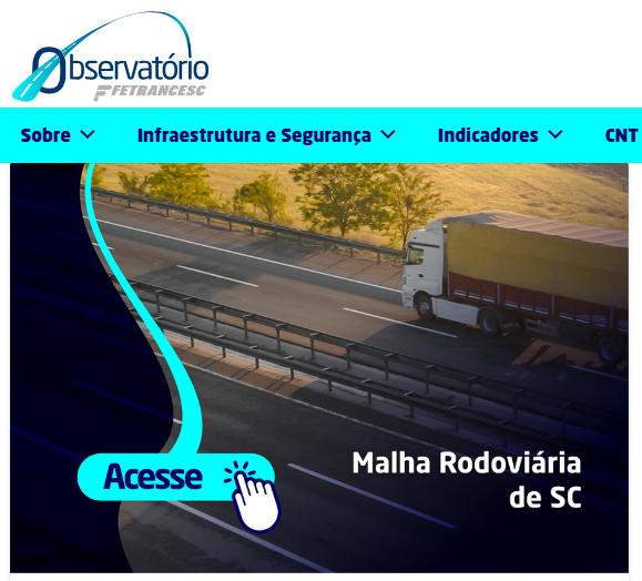 Observatório Fetrancesc - Malha rodoviária